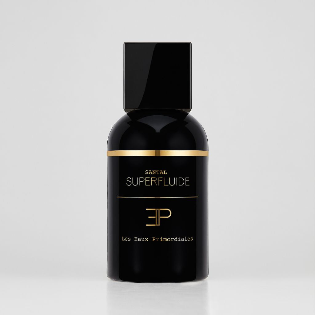 Superfluide santal 100ml flacon d'eau de parfum les eaux primordiales